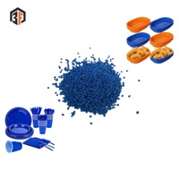 Mélange maître bleu PE pour bouteilles d'huile moteur en plastique, haute performance, forte force de coloration, de la marque Belief Manufacturing