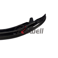 Lèvre avant en fibre de carbone style E92 M3 GT4-V2, séparateur de pare-chocs avant pour BMW E90 E92 E93 M3