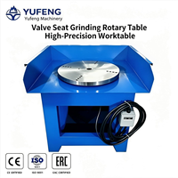 Nouvelle technologie brevetée : Rectifieuse de vannes haute précision avec table rotative, commande manuelle, acier au carbone DN50-200, variateur