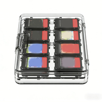 Boîte de rangement portable grande capacité double couche pour cartes de jeu Nintendo Switch 2, étui de protection magnétique 16-en-1 pour Switch 2