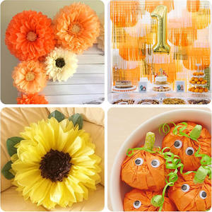 Papier <span class=keywords><strong>de</strong></span> soie d'emballage coloré en vrac <span class=keywords><strong>de</strong></span> cadeau orange <span class=keywords><strong>de</strong></span> 14x10 pouces pour l'artisanat bricolage automne automne emballage <span class=keywords><strong>de</strong></span> fête d'anniversaire <span class=keywords><strong>de</strong></span> Thanksgiving - Product Image 4