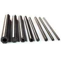 Barra de ferrita de soldadura HF de alta calidad, barra magnética de ferrita para soldadura, barra de soldadura, tipo hueco