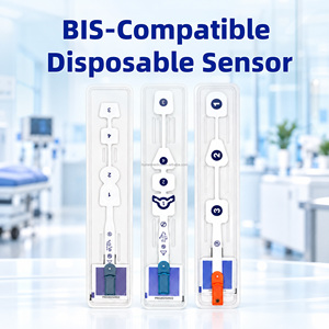 Covidi BIS Quatro 186-0106 Kompatibler <span class=keywords><strong>4</strong></span>-Elektroden-<span class=keywords><strong>EEG</strong></span>-Sensor für Chirurgische Anästhesie-Monitore Pädiatrischer Einweg-Sensor - Product Image 3