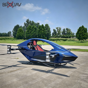 BROUAV รถมอเตอร์ไซค์ไฟฟ้าแบบนั่งเดี่ยวความเร็วสูง EVTOL พร้อมระบบความปลอดภัยแบบร่มชูชีพ มาตรฐานการปล่อยมลพิษอื่นๆ - Product Image 1
