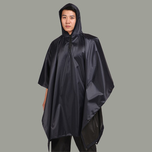 Lightweight <strong>Breathable</strong> Waterproof Poncho Waterproof Outdoor Camping Rain Cape <strong>Raincoat</strong> 3-in-1 Rain Coat for Outdoor Shading - Product Image 3
