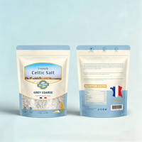 Sachet refermable personnalisé pour thé vert, avec fermeture éclair, en Mylar PE, emballage plastique, à fond plat, recyclable, à l'épreuve des enfants