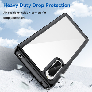 Funda de lujo a prueba de golpes para Sony <span class=keywords><strong>Xperia</strong></span> <span class=keywords><strong>1</strong></span> <span class=keywords><strong>V</strong></span> VI VII Funda móvil plegable de acrílico duro transparente para Sony <span class=keywords><strong>Xperia</strong></span> 10 <span class=keywords><strong>V</strong></span> VI - Product Image 3