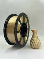 Filament d'imprimante 3D DEYI Gold PLA, couleur unique, matériau plastique de haute qualité, diamètre 1,75 mm, impression 60-80°C