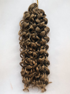 Cheveux au crochet Gogo Curl, vente en gros directe usine, 10-18 pouces, pour tresses au crochet, pour femmes afro-américaines, OEM disponible - Product Image 1