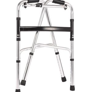 Jinming Chenxi <b>Walker</b> Stainless Steel Single Bend 8 Height Levels Foldable With Non Slip Foot Pads For <b>Elderly</b> Rehabilitation - Product Image 3