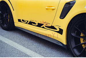 Jupe latérale en carbone style GT3 pour <span class=keywords><strong>Porsche</strong></span> <span class=keywords><strong>911</strong></span> 992 - Product Image 5