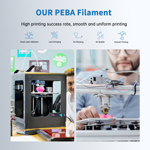 Filamento LONQI PEBA 1.75mm 1kg, Superelástico, Excelente Resiliencia, Filamento Flexible 90A, Filamento TPA para Impresión 3D - Product Image 2