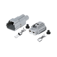 Conector Impermeable para Vehículos Pesados DJ7021-7.8-11-21, Enchufe de Alta Corriente de 2 Orificios DJ70219Y-7.8-11-21