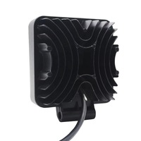 Maidser Phare de travail LED 4 pouces, 123W 108W, faisceau combiné spot et large, lampe de conduite, 12V 24V, éclairage tout-terrain pour camion, remorque, VTT