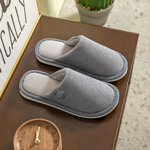 Nouvelles pantoufles d'intérieur antidérapantes pour hommes, chaussures chaudes et confortables avec coussin d'air, style plateforme doux et confortable - Product Image 2