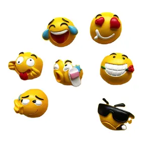 High Quality 3D Fun Creative Face Expression Series Resin Material For Decoration Fridge Magnetic Sticker