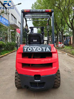 Original japonais petit chariot élévateur Toyota diesel d'occasion de 3 tonnes TOYOTA30 99% tout neuf chariot élévateur de 5 tonnes/6 tonnes/7 tonnes