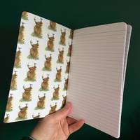 Carnet vintage gaufré en papier recyclé épais, texture florale, pour journal, scrapbooking, correspondance, album fait main