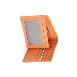 Porte-cartes court en cuir PU uni personnalisé de qualité supérieure pour hommes, fermeture ouverte, haute qualité, multi-cartes, faible MOQ, couleur et logo personnalisables pour entreprises - Product Image 2