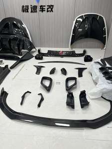 Kit carrosserie pour Mercedes-Benz Classe S W222 S63 S65, style Brbs, lèvre avant en fibre de carbone, diffuseur arrière, spoiler - Product Image 6