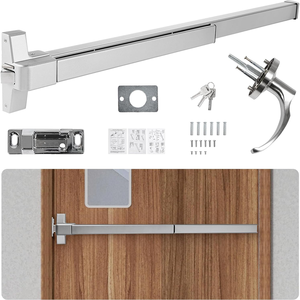 Thoát hiểm khẩn cấp cửa hoảng loạn thanh cửa đình công thoát khỏi chống cháy chống thoát khỏi thiết bị kim loại thép phần cứng đẩy thanh thoát thiết bị cho cửa - Product Image 2