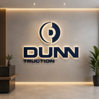 Enseigne rétroéclairée par LED, enseigne en métal personnalisée, lettres en acier inoxydable 3D, enseigne lumineuse Halo, enseigne lumineuse avec logo LED pour le mur de la boutique, la réception