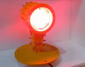 Luz LED de extremo de pista 6.6A compatible con enfoque elevado unidireccional/umbral/luz de extremo para obstrucción de aviación - Product Image 1