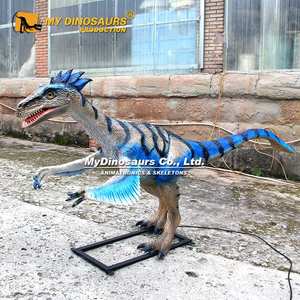 ไดโนเสาร์หุ่นยนต์ MYDINO AD086 ขนาดเล็กเหมือนจริง ขนฟู 3 เมตร รุ่นโทรอดอน - Product Image 6