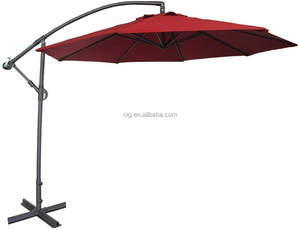 Paraguas plegable de lujo para <span class=keywords><strong>patio</strong></span> y exteriores, sombrilla cantilever de 3m, 8 o 6 varillas, precio de fábrica - Product Image 3