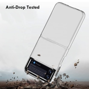 Funda Protectora Rígida de TPU para Teléfono Móvil, a Prueba de Golpes, para Galaxy <span class=keywords><strong>Z</strong></span> <span class=keywords><strong>Flip</strong></span> 5g, Funda Transparente Plegable para Samsung <span class=keywords><strong>Z</strong></span> <span class=keywords><strong>Flip</strong></span> <span class=keywords><strong>3</strong></span> - Product Image 4