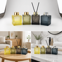 Bouteilles diffuseuses personnalisées 30ml 50ml, flacons vides en verre pour diffuseur d'huiles essentielles, bâtonnets diffuseurs