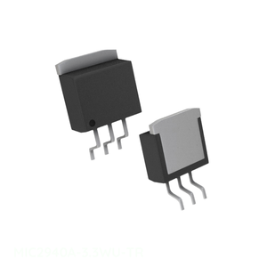 Circuits intégrés électroniques de canal du fabricant MIC2940A-3.3WU-TR TO 263 4, D2PAK (3 fils + languette), TO 263AA - Product Image 1