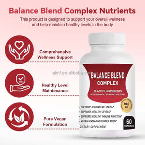 20ส่วนผสมที่ใช้งานซินนามอนโครเมี่ยมหม่อนมังสวิรัติเพื่อสุขภาพการสนับสนุนภูมิคุ้มกันการผสมผสานสมดุลแคปซูลที่ซับซ้อน60จำนวน - Product Image 3