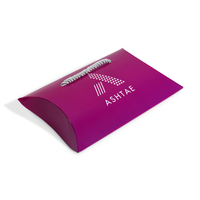 Sencai Pillow Box Verpackung Goldfolie Luxus Perücke Haar verlängerungen Verpackungs box mit Griff