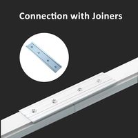 Rails de rideau en gros d'usine Rail pliable Rail de rideau de courbure moderne Rails en aluminium en plastique pour rideaux