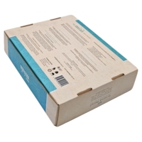 Cajas de Envío Plegables de Cartón Corrugado Reciclado Biodegradable con Materiales Personalizados, Grabado en Relieve y Logotipo