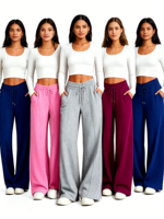 Nouvelle Collection Automne 2026 – Jean Évasé en Toile pour Femme, Coupe Droite, Couleur Unie, Qualité Supérieure, Fermeture Boutonnée, Tendance, Respirant, Séchage Rapide, Style Urbain Décontracté