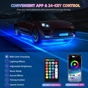 Automotive Intelligent <b>Illumination</b> System LED Car Ambience Light Car Exterior Accessories Light Kit RGB Night Light - Product Image 2