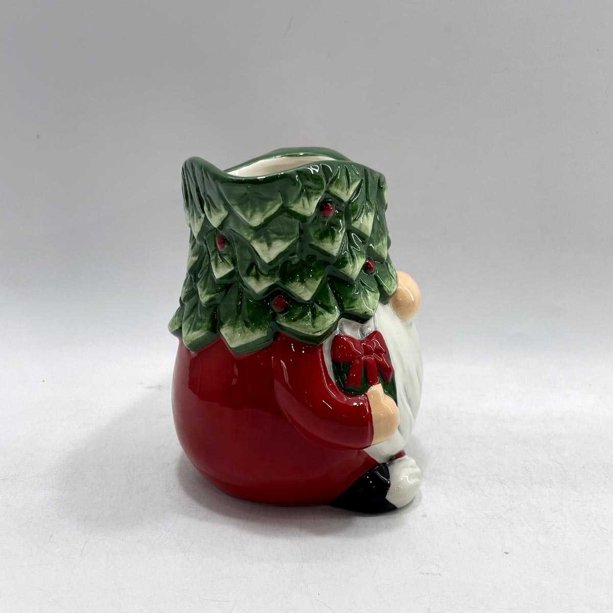 Théière Pichet Gnome En Céramique - 18,5x17 Cm - Style Nordique Pour Boissons Chaudes Ou Froides