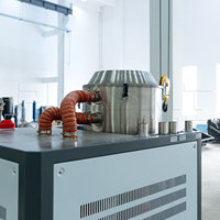 Séchoir à trémie en plastique Plaskit à commande PLC intelligente, convoyage sous vide, ligne de fabrication écoénergétique pour résine haute température
