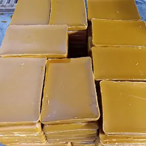 Cire d'abeille jaune à base de miel organique, pour la fabrication des cosmétiques, 100g