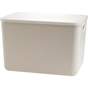 Book <b>Storage</b> <b>Box</b> With <b>Lid</b> Rectangle Extra Large Solid Color Clothing Organizer Standing Type - Product Image 1