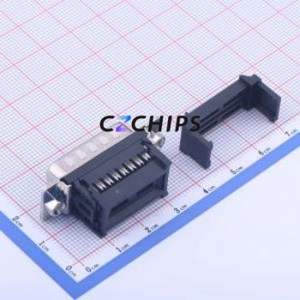 X0815WT7B3 D-Sub/VGA Connector Connector ( Connector Type: Standard D-Sub )( Gender: Male )( Total Number of PINs: 15P ) - Product Image 2