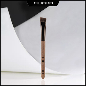 Cangzhou - Pincel para Cejas de Pelo Animal de 10 mm con Mango de Madera, Pincel de Maquillaje de Pelo Natural para Lápiz de Cejas - Product Image 4