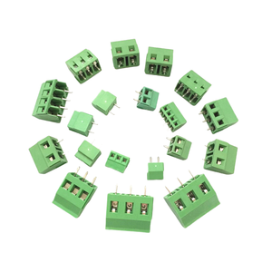Akozon Universal PCB Connector Screw Terminal Block, 2