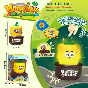 Nouvelle vente chaude 2026 : Voiture de course à pousser pour bébés et tout-petits avec motif de légumes - Product Image 2