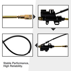 GOOFIT Ensemble de frein arrière de moto Maître-cylindre de remplacement de l'étrier pour SSR 125cc 110cc Pit <span class=keywords><strong>Dirt</strong></span> Bike Scooter chinois - Product Image 4