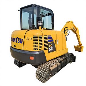 Mini-excavatrice Komatsu Pc56 d'occasion en excellent état, modèle 2022, capacité de la cuve de 0,2 m, moteur Chine, à vendre - Product Image 1