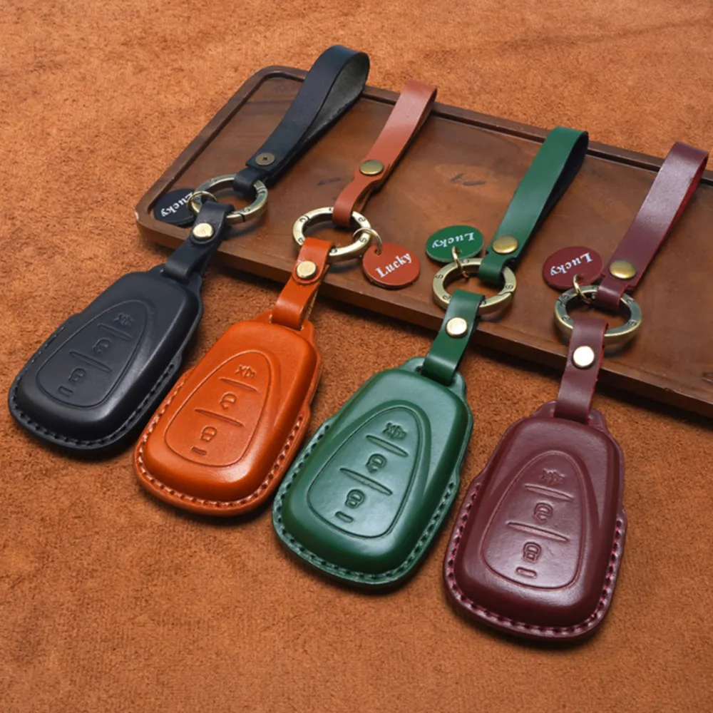 Sweetpig đầy màu sắc chính hãng Da Key trường hợp bìa Shell bảo vệ xe máy túi chìa khóa cho SYM
