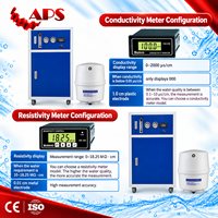 Système de production d'eau de laboratoire DI, machine à eau déionisée, système de purification d'eau ultra pure, déminéralisateur de laboratoire 10-120L/heure